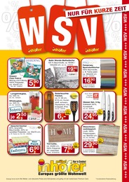 Möbel Inhofer Prospekt für Wiesensteig mit 12} Seiten Möbel Inhofer Prospekt für Wiesensteig: "WSV - NUR FÜR KURZE ZEIT", 12 Seiten, 10.02.2025 - 24.02.2025
