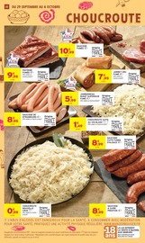 Promos Saucisse dans le catalogue "Intermarché" de Intermarché Hyper Saucisse en promo dans le catalogue Intermarché Hyper à la page 20