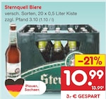 Netto Marken-Discount Bad Lausick - Biere Angebot im Prospekt Biere bei Netto Marken-Discount im Bad Lausick Prospekt für 10,99 €