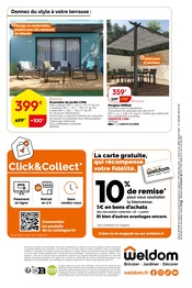 Meuble De Jardin Angebote im Prospekt "LA MÊME ADRESSE MAIS EN MIEUX CHÂTEAUNEUF-SUR-LOIRE" von Weldom Meuble De Jardin Angebote im Prospekt "LA MÊME ADRESSE MAIS EN MIEUX CHÂTEAUNEUF-SUR-LOIRE" von Weldom auf Seite 10