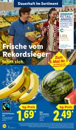 Fairtrade im Lidl Prospekt "LIDL LOHNT SICH" auf Seite 8