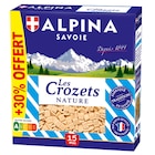 Pâtes Les Crozets - ALPINA SAVOIE dans le catalogue Carrefour Market