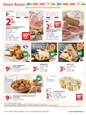 Promos Jambon cuit dans le catalogue "LES TOPS DE LA RENTRÉE" de Auchan Supermarché à la page 32 Promos Jambon cuit dans le catalogue "LES TOPS DE LA RENTRÉE" de Auchan Supermarché à la page 32