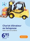 Chariot élévateur ou balayeuse en promo chez Action Montpellier à 6,95 €