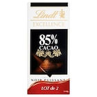 Tablettes de chocolat "LOT DE 2" - LINDT EXCELLENCE - Carrefour à Mérignac Tablettes de chocolat "LOT DE 2" - LINDT EXCELLENCE en promo chez Carrefour Mérignac à 5,45 €