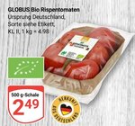 Aktuelles Bio Rispentomaten Angebot bei GLOBUS in Krefeld ab 2,49 €