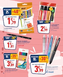 Offre Feutre dans le catalogue Bureau Vallée du moment à la page 4