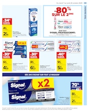 Promos Sensodyne dans le catalogue "TOUTES EN BEAUTÉ" de Carrefour à la page 57