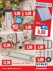 Aktueller Kaufhaus Stolz Prospekt mit Tisch, "STOLZ. Das Kaufhaus im Norden.", Seite 13