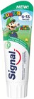 Dentifrice super mario - SIGNAL KIDS en promo chez Colruyt Dentifrice super mario - SIGNAL KIDS dans le catalogue Colruyt