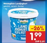 Landjoghurt Angebote von Weideglück bei Netto Marken-Discount Heilbronn für 1,99 €