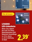 LED-Lichterkette Angebote von LIVARNO bei Lidl Osnabrück für 2,39 €