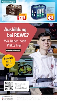 Wasser im aktuellen REWE Prospekt (Münster) Wasser im REWE Prospekt "Dein Markt" mit 22 Seiten (Münster)