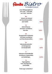 Geflügel im famila Nordost Prospekt in Stralsund Aktueller famila Nordost Prospekt mit Geflügel, "Aktuelle Angebote", Seite 1