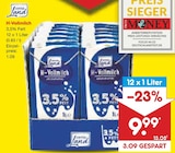 H-Vollmilch 3,5% Fett im Angebot bei Netto Marken-Discount in Dortmund H-Vollmilch 3,5% Fett Angebote von Gutes Land bei Netto Marken-Discount Dortmund für 9,99 €