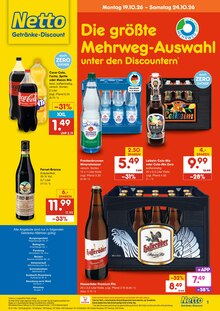 Aktueller Netto Marken-Discount Berching Prospekt Netto Marken-Discount Berching Prospekt "DER ORT, AN DEM DU IMMER AUSGEZEICHNETE PREISE FINDEST." mit 2 Seiten
