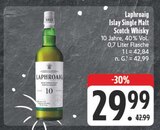 Islay Single Malt Scotch Whisky Angebote von Laphroaig bei EDEKA Chemnitz für 29,99 €