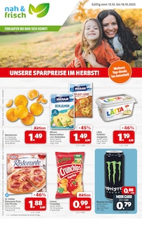 Aktueller nah&frisch Prospekt (Beverungen, 7 Seiten zum blättern nah&frisch Prospekt DER MARKT FÜR GUTES ESSEN UND TRINKEN mit 7 Seiten