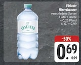 Mineralwasser im Angebot bei E center in Ansbach Mineralwasser Angebote von Vöslauer bei E center Ansbach für 0,69 €