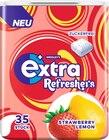 Kaugummi, Refreshers Strawberry Lemon, zuckerfrei von EXTRA im aktuellen dm-drogerie markt Prospekt für 2,95 €