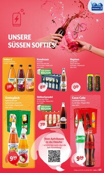 Coca Cola im Getränke Hoffmann Prospekt "Aktuelle Angebote" mit 8 Seiten (Bayreuth)