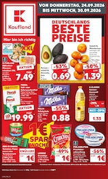 Kaufland Prospekt für Kuppenheim mit 70 Seiten Kaufland Prospekt für Kuppenheim: "Hier bin ich richtig", 70 Seiten, 24.09.2026 - 30.09.2026