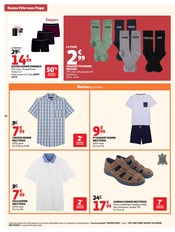Promos Chaussures dans le catalogue "OFFRES DU MOMENT" de Auchan Hypermarché Chaussures en promo dans le catalogue Auchan Hypermarché à la page 28