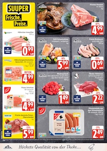 Steak im aktuellen EDEKA Prospekt (Rostock) Steak im EDEKA Prospekt "Top Angebote" mit 27 Seiten (Rostock)