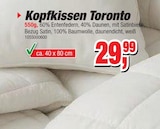 Kopfkissen Toronto bei Die Möbelfundgrube im Saarbrücken Prospekt für 29,99 €