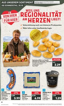 Kartoffeln im aktuellen Kaufland Prospekt (Hannover) Kartoffeln im Kaufland Prospekt "RICHTIG FRISCH" mit 71 Seiten (Hannover)