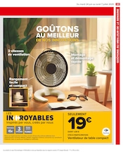 Ventilateur Angebote im Prospekt "SPÉCIAL PIQUE-NIQUE" von Carrefour Ventilateur Angebote im Prospekt "SPÉCIAL PIQUE-NIQUE" von Carrefour auf Seite 65