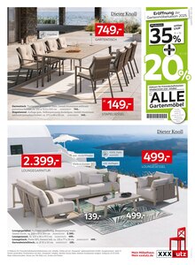 Gartensitzmöbel im XXXLutz Möbelhäuser Prospekt "Gartentrends" mit 12 Seiten (Essen)