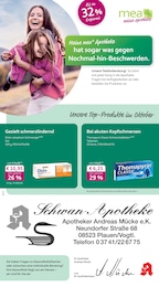 mea - meine apotheke Prospekt für Plauen: "Unsere Oktober-Angebote", 4 Seiten, 01.10.2025 - 31.10.2025