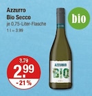 Bio Secco von Azzurro im aktuellen V-Markt Prospekt für 2,99 €