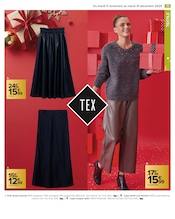 Promos Jupe Femme dans le catalogue "JOYEUX NOËL & MEILLEURS PRIX" de Carrefour à la page 73