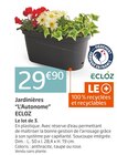 Promo Jardinières “L'Autonome” à 29,90 € dans le catalogue Jardiland à Blagnac