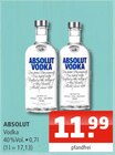 Vodka im Angebot bei Getränke Oase in Beckum Vodka Angebote von Absolut bei Getränke Oase Beckum für 11,99 €