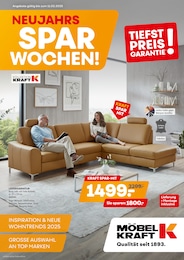 Wohnzimmer Angebot im aktuellen Möbel Kraft Prospekt auf Seite 1