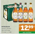 BITBURGER bei Getränke A-Z im Prospekt "" für 12,99 €