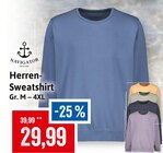 Herren-Sweatshirt im Angebot bei Kaufhaus Stolz in Rostock Herren-Sweatshirt Angebote von Navigator bei Kaufhaus Stolz Rostock für 29,99 €