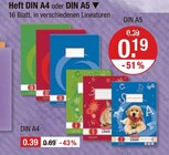 V-Markt Rottenburg - Heft DIN A4 Angebot im Prospekt Heft DIN A4 bei V-Markt im Rottenburg Prospekt für 0,19 €
