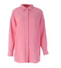 La chemise oversize gaze de coton en promo à 14,99 € chez Stokomani La chemise oversize gaze de coton dans le catalogue Stokomani