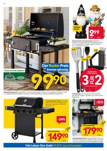 Grill im aktuellen Rusta Prospekt (Essen) Grill im Rusta Prospekt "Willkommen zu Hause in Schweden!" mit 16 Seiten (Essen)