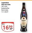 Aktuelle Rum Angebote bei GLOBUS in Krefeld Aktuelles Elixir de Cuba Angebot bei GLOBUS in Krefeld ab 16,99 €