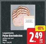 Puten-Krustenbraten von Langewiesche für 2,49 € bei EDEKA im Angebot Puten-Krustenbraten von Langewiesche im aktuellen EDEKA Prospekt