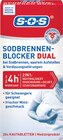 Sodbrennen-Blocker Dual von SOS für 2,79 € bei budni im Angebot Sodbrennen-Blocker Dual von SOS im aktuellen budni Prospekt