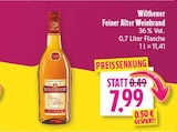 Feiner Alter Weinbrand Angebote von Wilthener bei diska Görlitz für 7,99 €