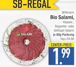 Bio Salami im Angebot bei E center in Regensburg Bio Salami Angebote von Wiltmann bei E center Regensburg für 1,99 €