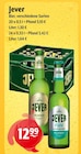 Aktuelles Jever Pilsener oder Jever Fun Alkoholfrei Pilsener Angebot bei Getränke Hoffmann in Nordhorn ab 12,99 €