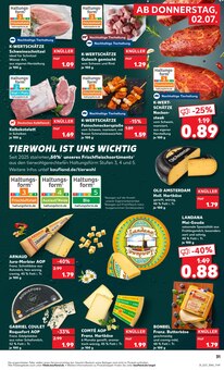 Schweinefleisch im Kaufland Prospekt "Hier bin ich richtig" mit 75 Seiten (Leipzig)